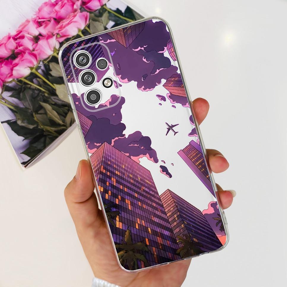 Für Samsung Galaxy A23 5G A23 4G Hülle Cartoon Astronaut Katze Weiche Silikon TPU Abdeckung Für Samsung A23 a23 6.6" Stoßstange Handyhülle