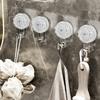 Household Suction Cup Hooks Self-adhesive Multifunctional Keys Clothes Hooks Removable Wall Hanging Rotating Towel Hook