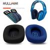 Coussinets d'oreilles en maille NullMini pour casques Logitech G335 G535 G733 - Coussinet de rechange pour oreillette Bandeau