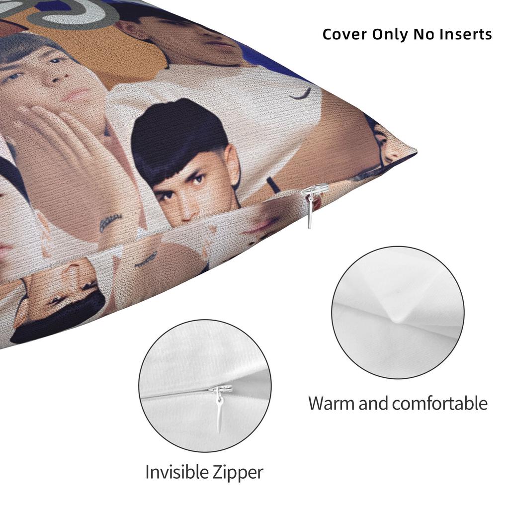 Rapper Milo J  111  Pillow Cover  Kawaii Pillow Case For Couch Sofa Bedroom Comfy Pillowcases Gift