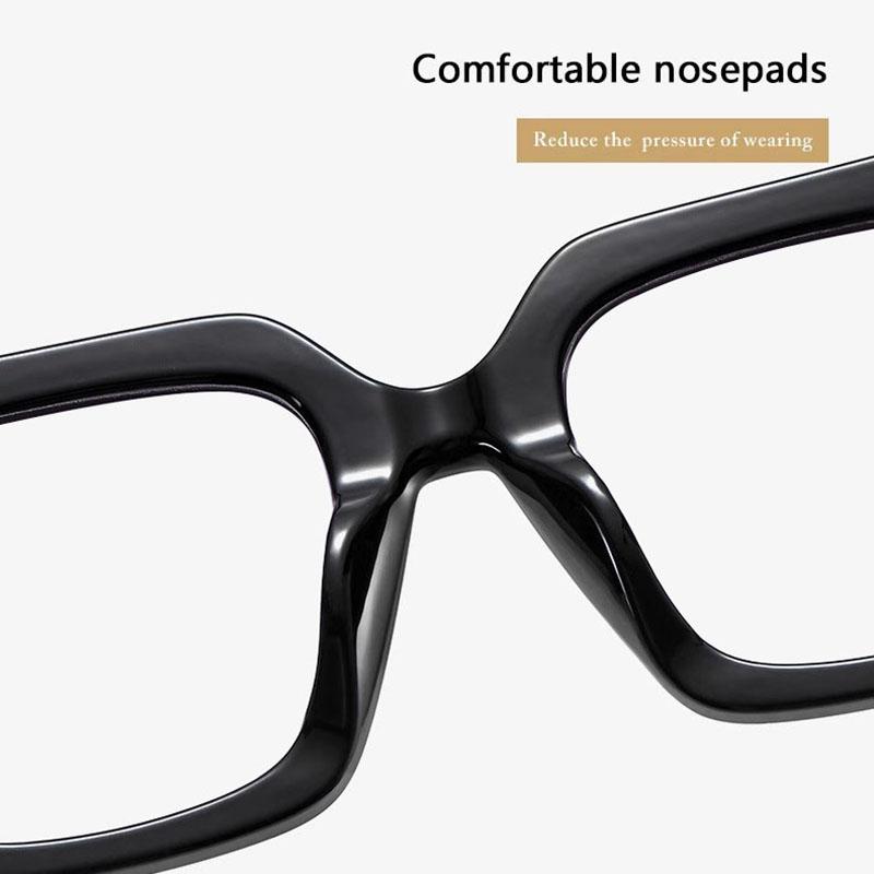 Oversized European Style Eyeglasses Frame Unisex Spectacles Frame Anti Blue Light Blocking Computer Eyewear Frames Women Men