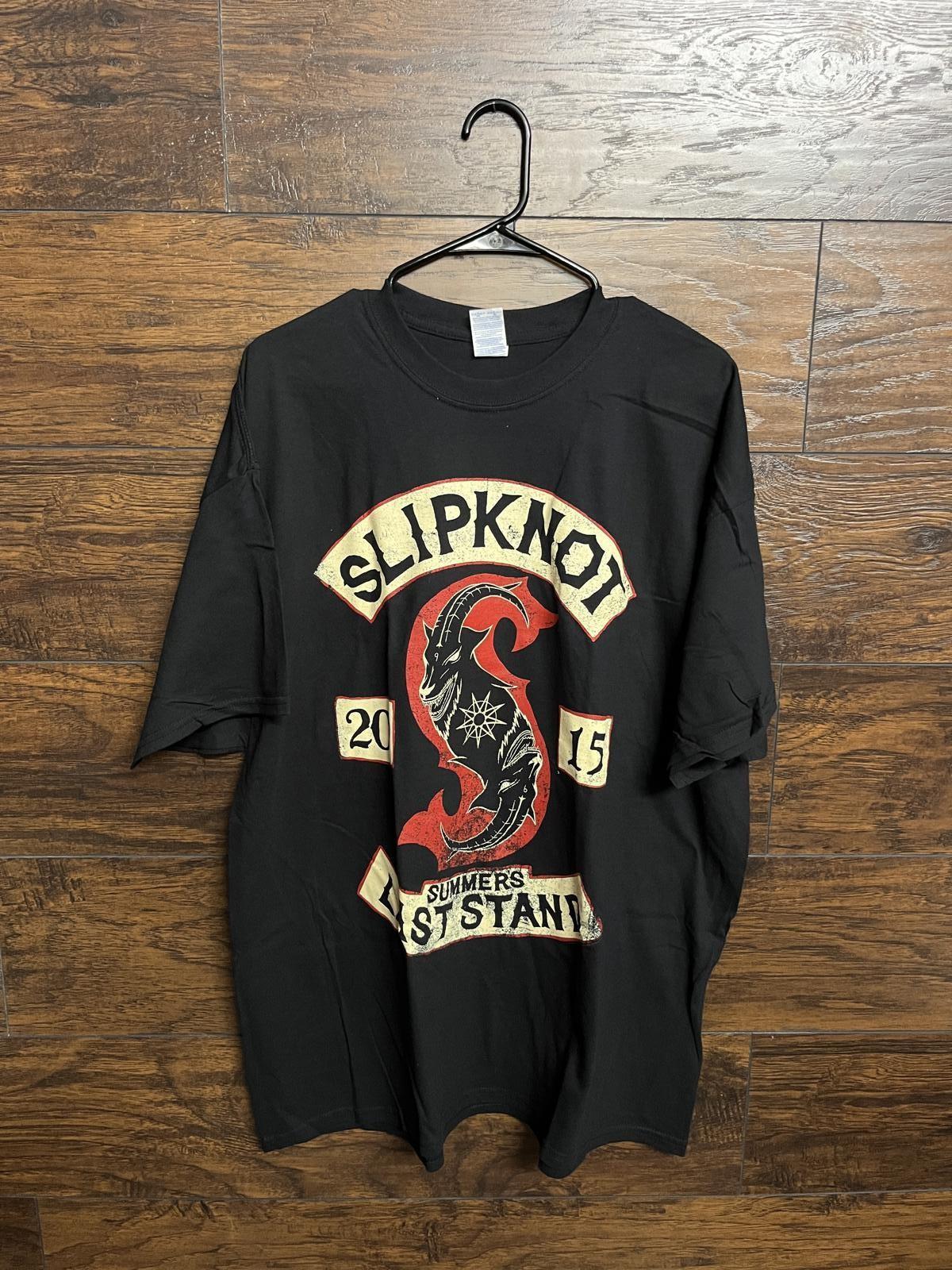 Slipknot Last Stand T-shirt Goat Tarot 2015 NA Tour 2XL M