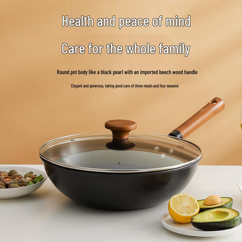 Engmax Cadiz Fine Iron Stir-Fry Wok