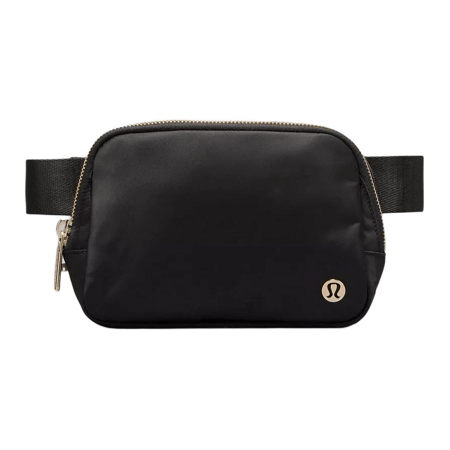 Lululemon Everywhere 1L Simple Casual Versatile Nylon Waist Bag Unisex Waist Bag Black LU9BU5S-3385 Black