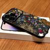 Retro-Stil Gesicht Sonne Sterne Muster Handyhülle Für iPhone 17 16 15 14 13 12 11 Pro Max Air XR XS MAX 16 Plus Stoßfest Y2K Hülle