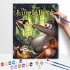 Disney The Jungle Book Oil Paint By Numbers Hand Painting Kit. Home Decor Gift