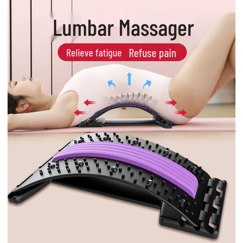 Waist Exercise & Back Support Stretcher - Massage & Relaxation Tool