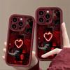 Case For iPhone 16 Cases iPhone 15 Pro Max Case Stylish Red Scenery Case For iPhone 12 14 11 13 Pro Max XS XR 7 8 Plus SE3 Cover