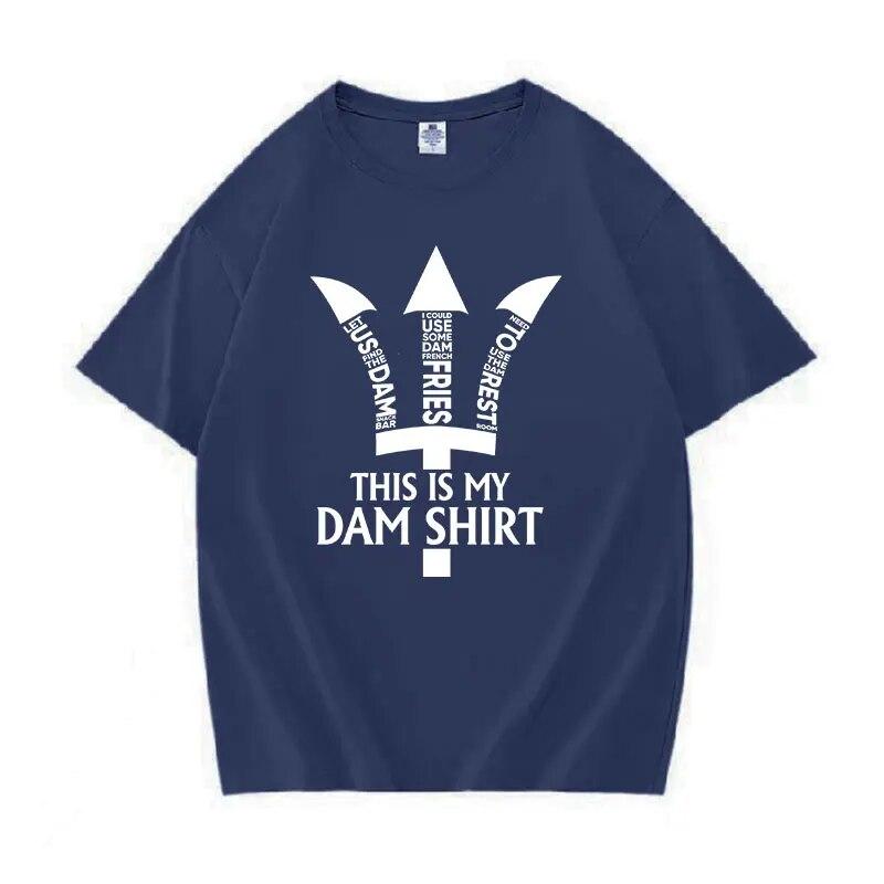 This Is My DAM Percy Jackson Graphic T Shirt Unisex Fashion O-Neck Clothing T-shirts Unisex Casual 100% Cotton Oversized T-shirt