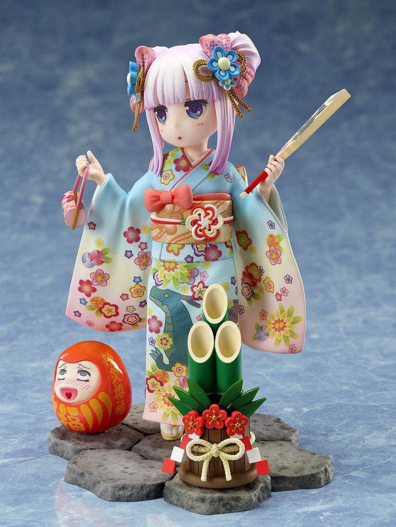 Furyu Miss Dragon Maid Kanna Harare Wear Scale PVC Painted Complete Figure Kobayashi's 1/7 AMU-FNX182