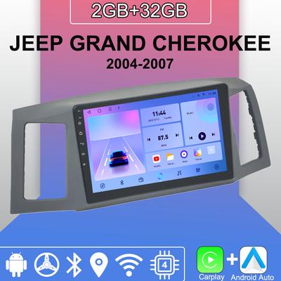 Android Carplay Car Radio For JEEP GRAND CHEROKEE 2004-2007 Multimedia Player Head Unit Stereo GPS Navigation BT WIFI 2+32GB