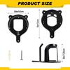 Horse Bridle Rack Metal Bridle Bracket Wall Mounted Bridle Hooks Horse Tack Storage Halter Hanger Horse Barn Supplies