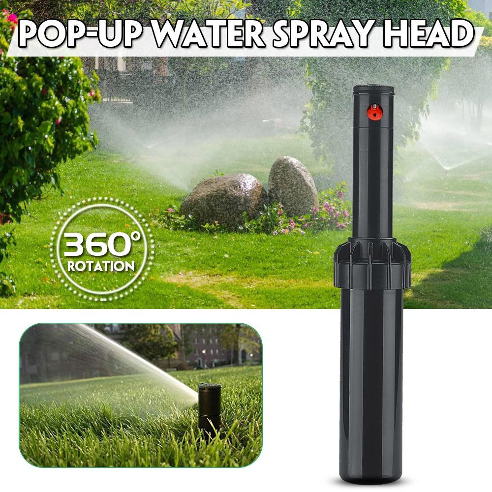 Automatic Rotation Nozzle Lawn Sprinkler Pop-up Spray Head Sprinkler Misting Garden Irrigation Misting Watering System