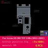 For Lexus GS 2012-  Car Interior Center Console Transparent TPU Protective Film Anti-scratch Repair Car Accessories