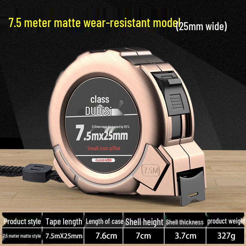 High Precision Tape Measure: 3m, 5m, or 7.5m Steel Ruler for Woodworking and Measuring