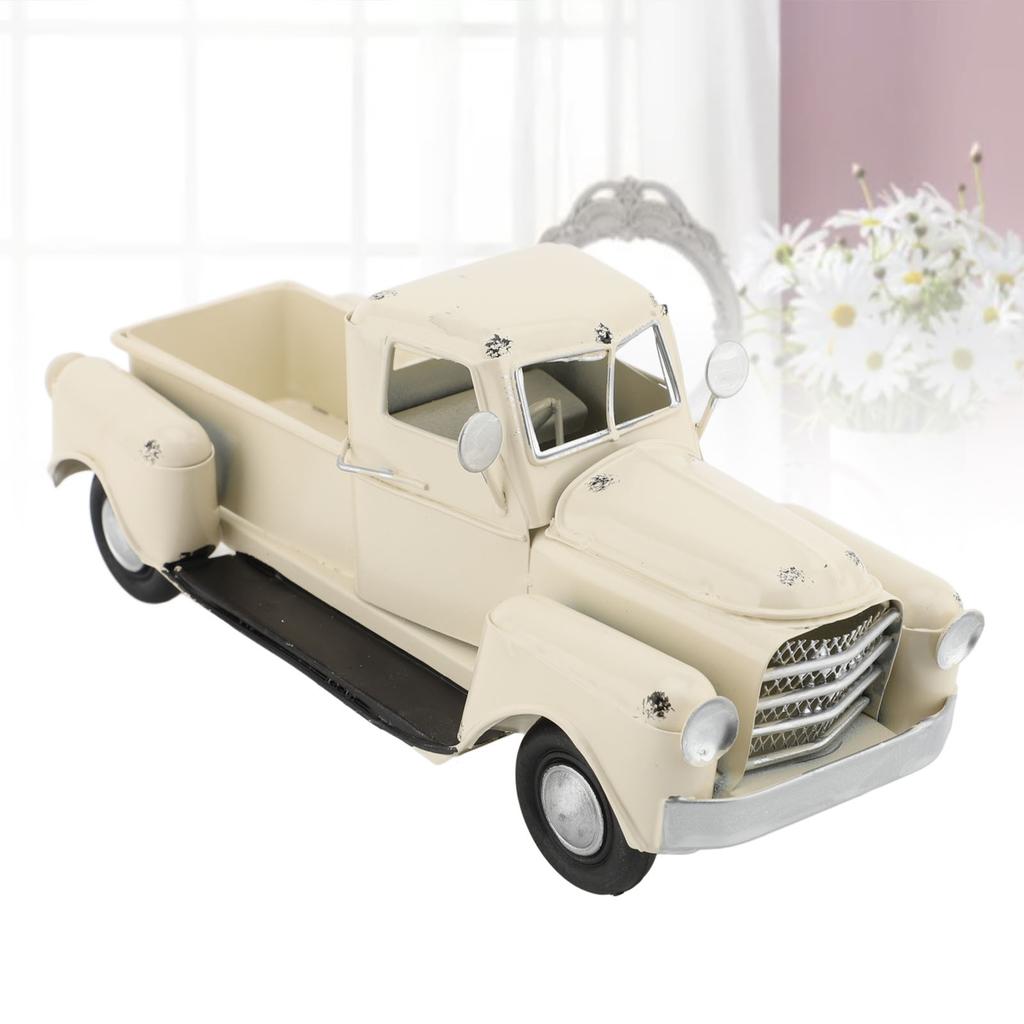 Pick Up Truck Model Tin Fine Workmanship Pickup Model Toy for Home and   Decoration