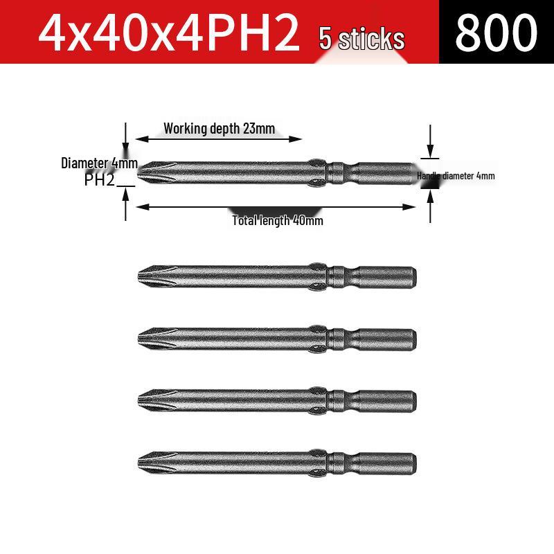 802 & 801 Elektrische Schraubendreherbits, 800 Magnetischer S2-Bit, 6mm Schraubendreherbit, 5 Verlängerte, 4 Bohrer
