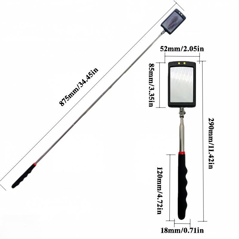 Xinmu Tian Retractable Magnetic Pickup Tool for Metal and Screws