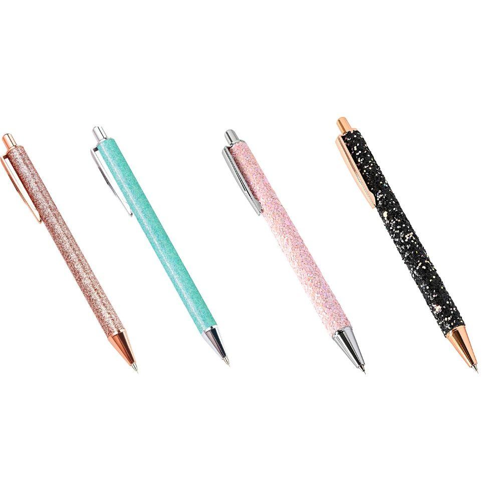 

Металлическая ручка Gel Pen 1,0 мм Нейтральная ручка Красивая ручка Набор выдвижных школьных принадлежностей