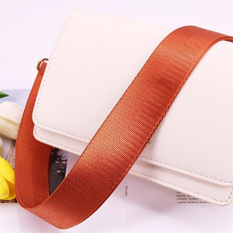 Shoulder Bag Strap Wide Replacement Strap For Bags Nylon Woman Messenger Bag Accessories Metal Buckle Bag Straps