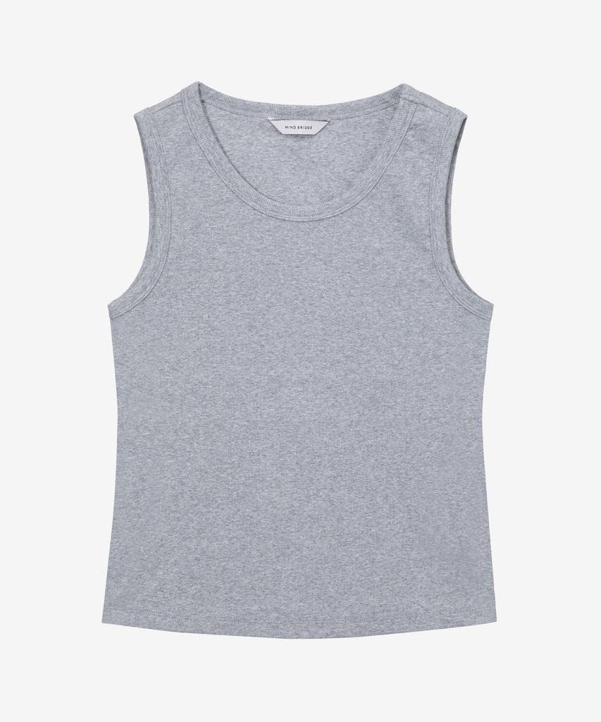 MIND BRIDGE WOMEN Ribbed Sleeveless Top M1Ts3201