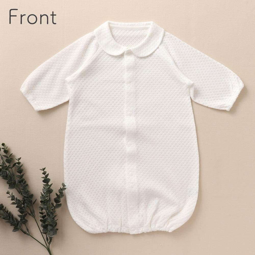 Cream de Coco Set with Horizontally Knitted Jacquard Baby and Perfect for Crotch Perfect for Casual Perfect for Hospital Shrine and Baby Cool and for
