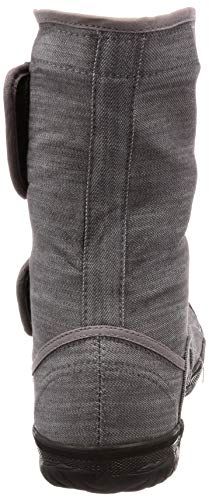 GD Japan Work Boots with Steel Toe Cap for High Altitude Landscaping and Agricultural Use, Wide 4E Width, GD-01 Denim, Gray, Size 26 Cm, 4E