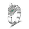 Leopard Head Open Ring Ring for Men and Women, Exaggerated Index Finger Ring, Cheetah Ring