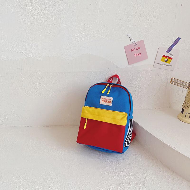 Li Shen Girls  Lightweight Color-Block Backpack 20