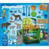 PLAYMOBIL - Coffre Enclos des Animaux de la Forêt avec Soigneur - Country - Mixte - A partir de 4 ans