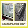 1pc 43mm/50mm Universal Self Adhesive Window Door Seal Strip Draft Excluder Rubber Weatherstrip Sound Insulation Windproof