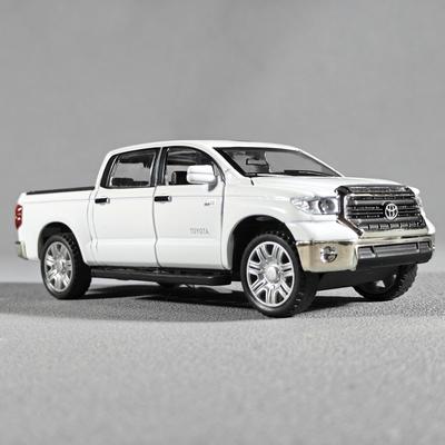 1:32 Toyota Tundra Off Road Alloy Diecast SUV Truck Model Sond & Light Toy Miniature Collection Ornaments Gift for Childrens