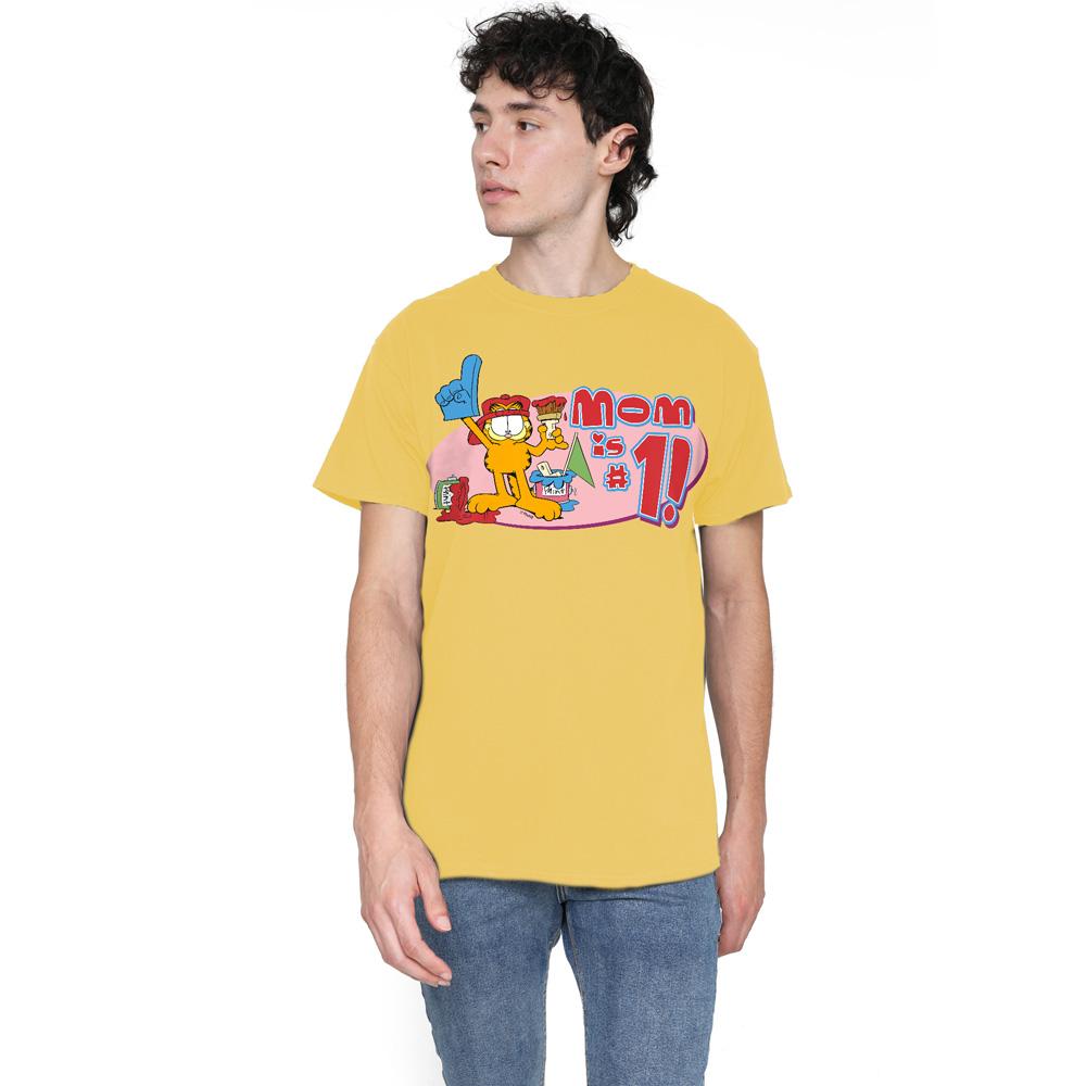 Garfield Mens Mom Number One T-Shirt