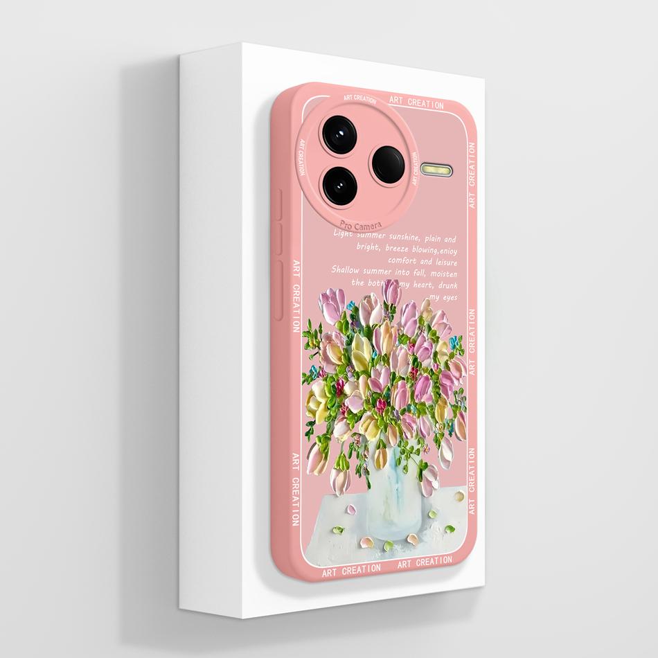 For Poco F7 Ultra / F7 Pro Case Cute Panda Soft Liquid Silicone Lens Protection Back Covers For Poco F 7 Ultra PocoF7 Pro Funda