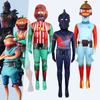 Cosplay Silk Tomatohead Jumpsuit Girls Role Playing Gaming Costumes