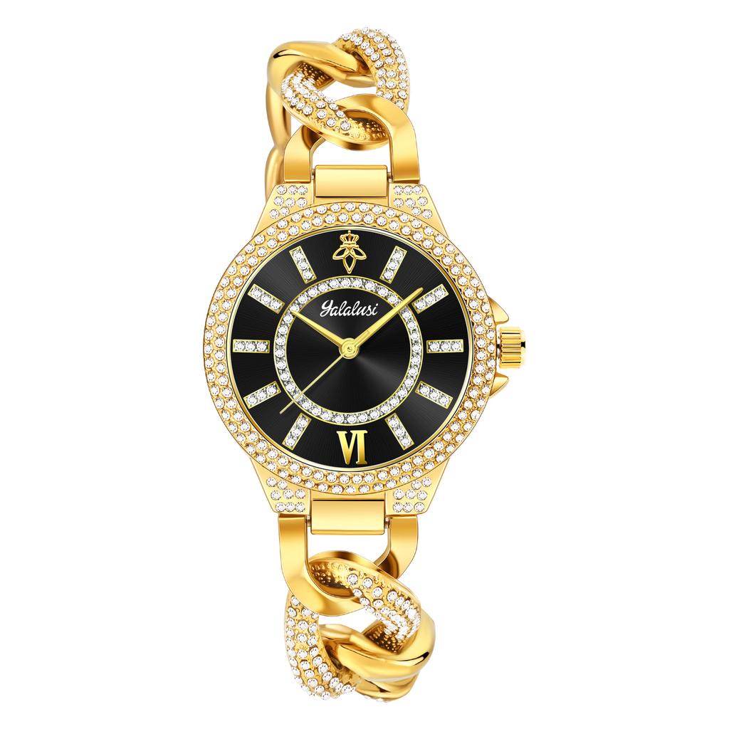 Yalalusi Fashion Casual Ladies Quartz Watch Ladies Watch Eco-Friendly Material Ipg