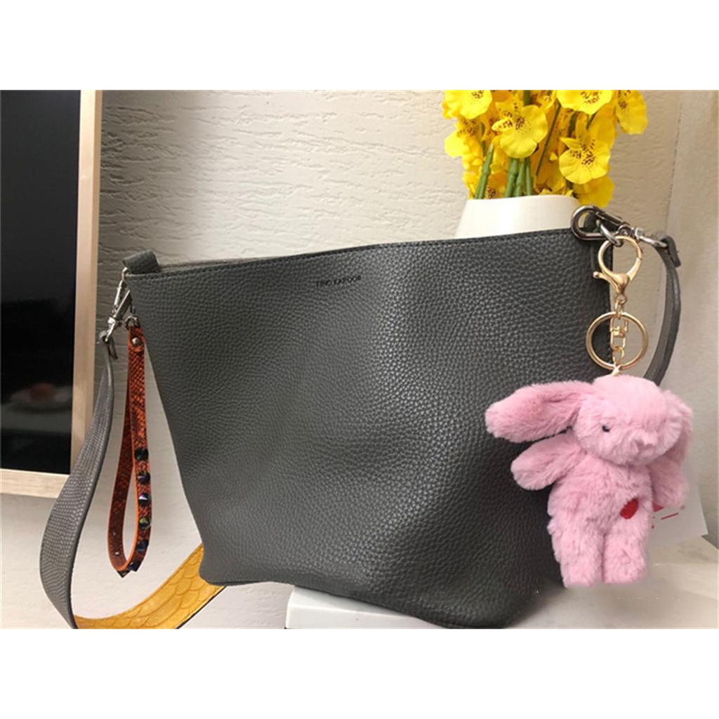 Plush Dolls Keychain Pendant Fashion Coin Bag Ornaments Keyring for Keys Gift