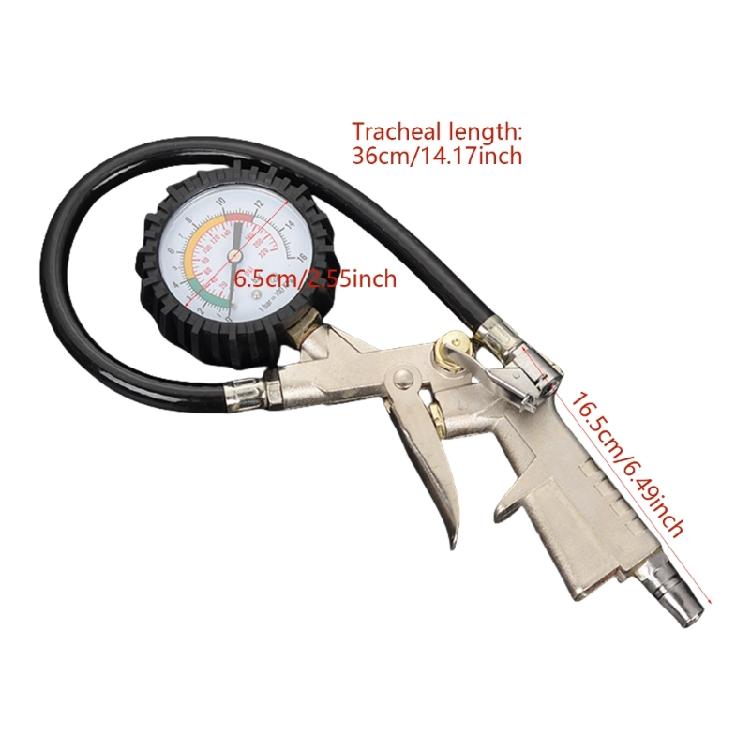 High Precisions Tire Pressure Gauges Easy to read Display Tire Gauges Upgrades for Monitoring Tire Health On Long Journeys