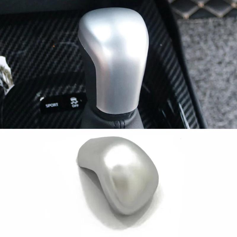 For Toyota Yaris Cross 22 23 Interior Accessories ABS CarbonFiber Car Gear Head Shift Knob Cover Handball Trim Sticker