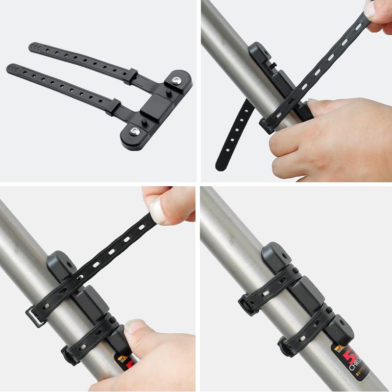 Bicycle Water Bottle Stand Base Converter Silicone Non-slip Straps Mtb Road Bike Bottle Holder Mount Adapter Cycling Accessories