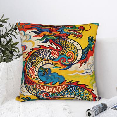 Ukiyoe Style Ocean Wave Pillow Case Vintage Pillow Cover Custom Pillowcases For Wedding Party Home Decor