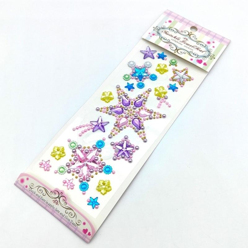 Gem Sticker Jewels for Crafts,Selfs Adhesive Rhinestones Jewel Stick On Gem Acrylic Heart Star Butterfly Sticker