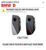 Zinc Alloy Car Key Case Cover Shell Fob For BMW i7 X7 G07 LCI iX I20 X1 U11 7 Series G70 G09 XM U06 G81 M3 2025 Car Accessories