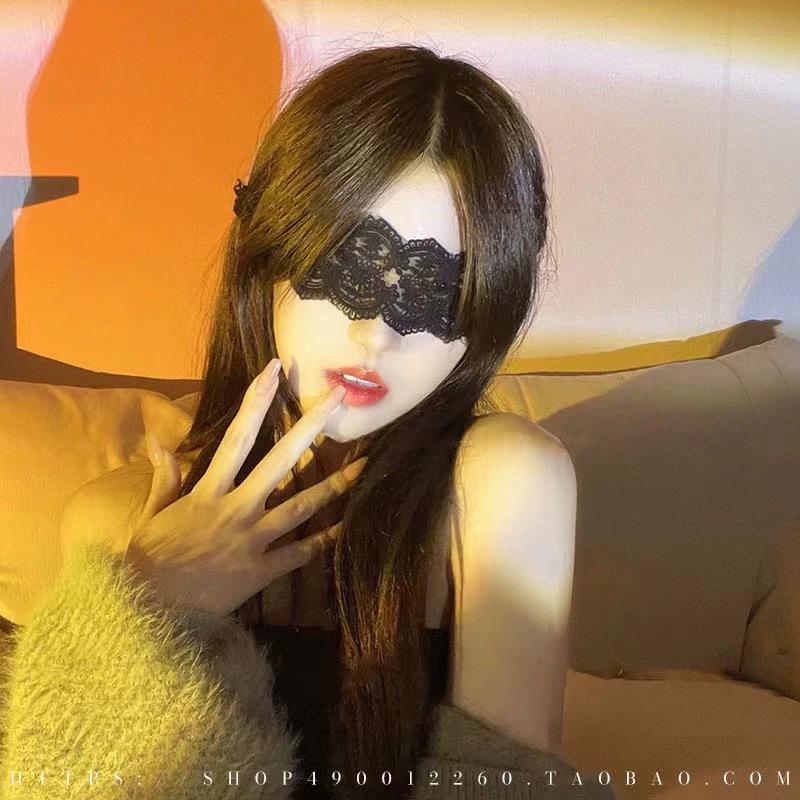 Adjustable Kitten Lolita Necklace with Clavicle Bell and Garter Leash - Japanese Chain and Lace Design Erotic Jewelry