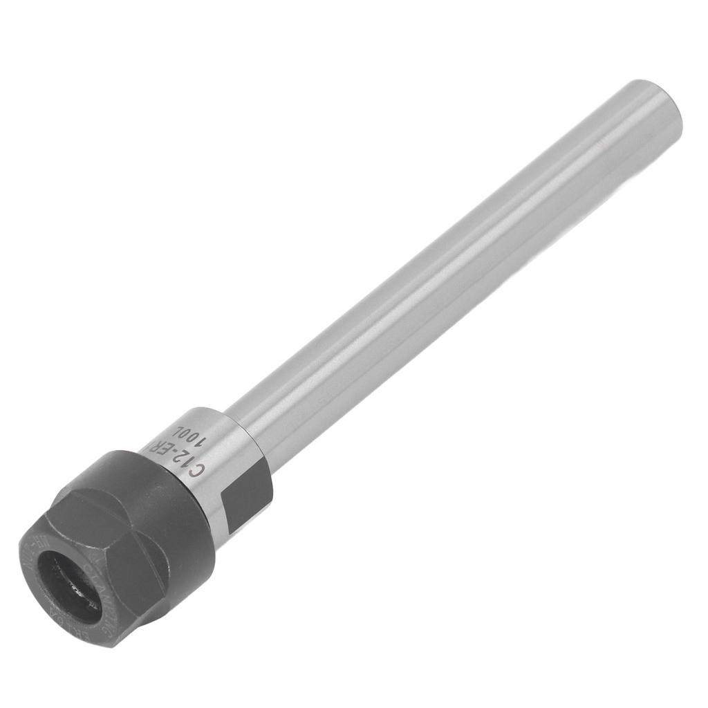 Straight Shank Collet Chuck Holder Manganese Steel Router Collet Chuck Extension Rod with Wrench