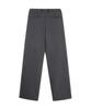 Descheuis Double-Pleat Wide Slacks [Charcoal]