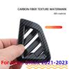 2Pcs Dashboard Air Vent Cover for ISUZU DMAX D-MAX 2026 2026 2026 AC Outlet Trim Carbon Fiber Sticker Interior Accessories