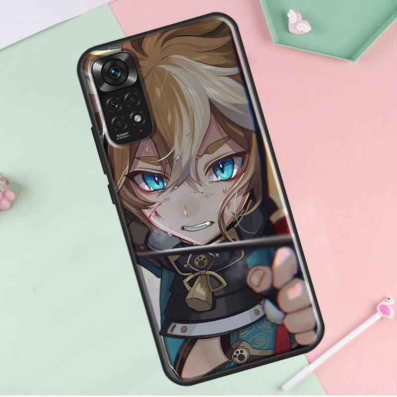 Genshin Impact Gorou For Redmi Note 12 Pro Plus Cover For Redmi Note 10 8 9 11 Pro 12S 11S 10S 9S 9C 10C 12C Case