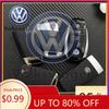 qwe3Car Sticker Hot 2025 New B5 VW For 5/10Pcs 14mm Aluminium Metal Car Styling Remote Key Stickers For Volkswagen GTI R