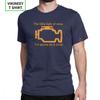 Check Engine Let It Shine Mechanic Mens T Shirt Car Fix Engineer Vintage Tees Short Sleeve TShirts Cotton Printed Clothes